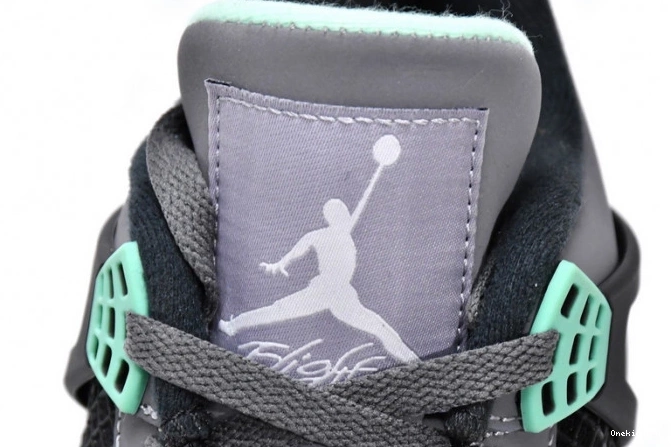 One Kick 308497-033 4 Retro Green Jordan Air Glow 0714